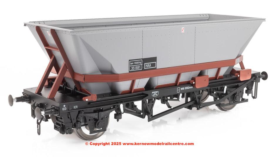 7F-048-017 Dapol MGR HAA Coal Wagon Brown Cradle number 351881
