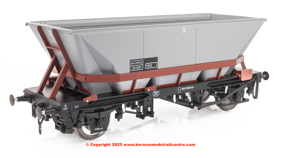7F-048-017 Dapol MGR HAA Coal Wagon Brown Cradle number 351881