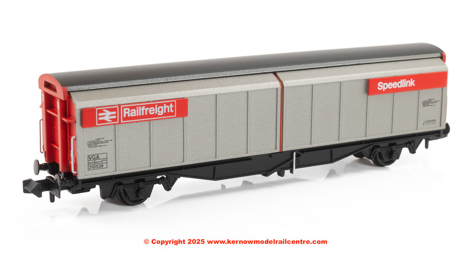 373-601E Graham Farish BR VGA Van BR Railfreight Red & Grey