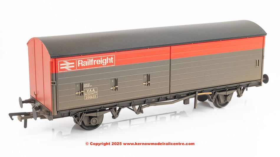 38-128B Bachmann BR VAA Van BR Railfreight Red & Grey [W]