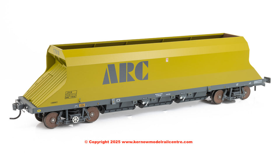 4F-081-002 Dapol P & D JHA (end hopper) ARC Olive & Grey 17918