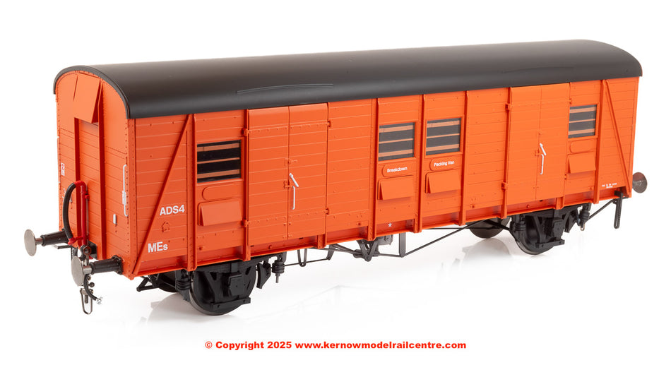 9155 Heljan PMV number ADS4 - BR Gulf Red (even planks)