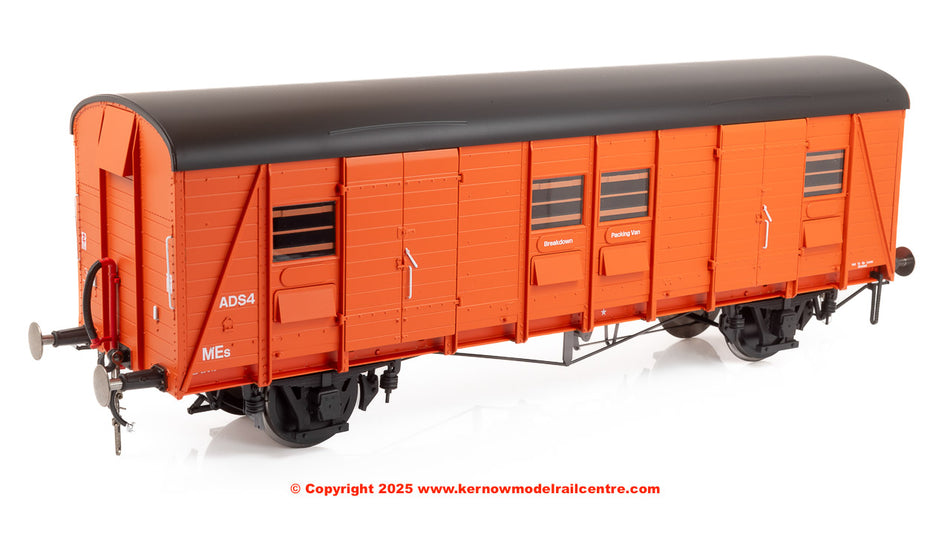 9155 Heljan PMV number ADS4 - BR Gulf Red (even planks)