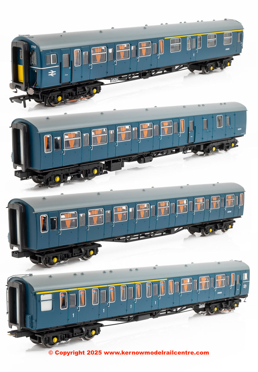 R30447 Hornby Class 423 - 4 VEP EMU Set number 7712 in BR Blue