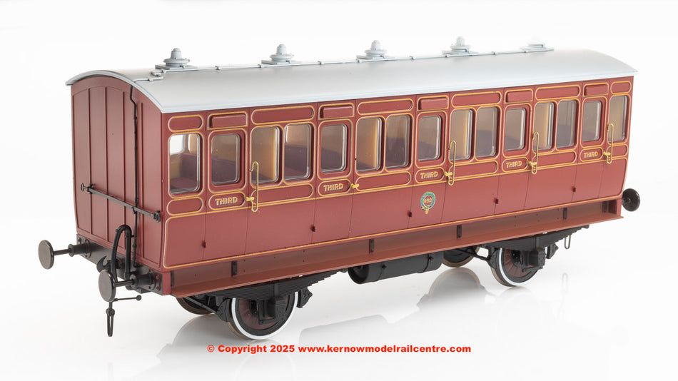 7P-020-680D Dapol Stroudley 4 Wheel Gas Lit 3rd Lined Brown 992