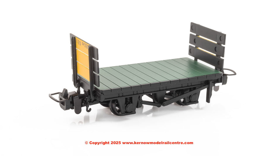 393-178 Bachmann Narrow Gauge RNAD Flat Wagon with 3-Plank Ends