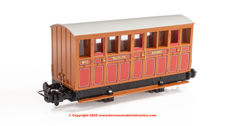 77503 Bachmann Narrow Gauge Talyllyn Carriage number 2