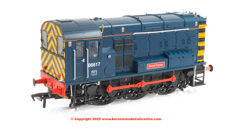 35-915SF Bachmann Class 08 08617 'Steve Purser' BR Blue