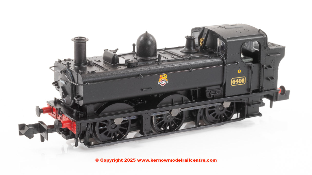 371-986B Graham Farish GWR 64XX Pannier Tank 6406 BR Black