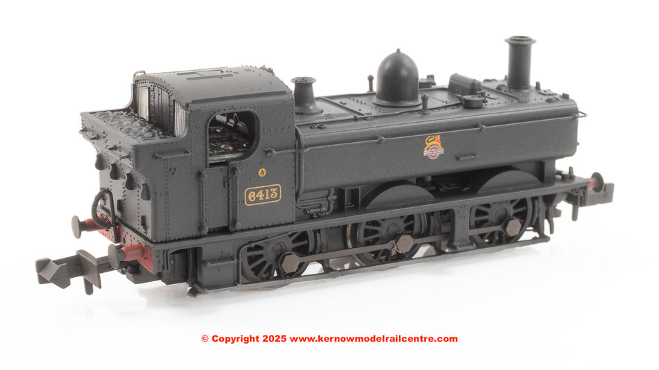 371-986C Graham Farish GWR 64XX Pannier Tank 6413 BR Black