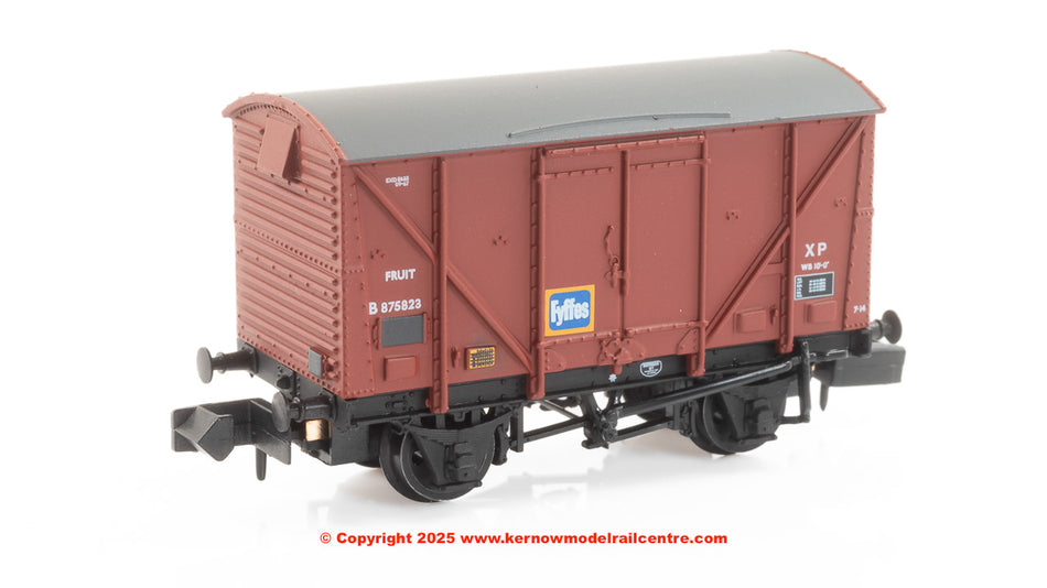 377-626B Graham Farish BR 12T Plywood Fruit Van BR Bauxite