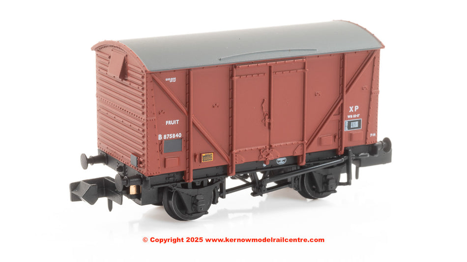 377-626C Graham Farish BR 12T Plywood Fruit Van BR Bauxite