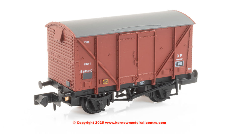 377-626C Graham Farish BR 12T Plywood Fruit Van BR Bauxite