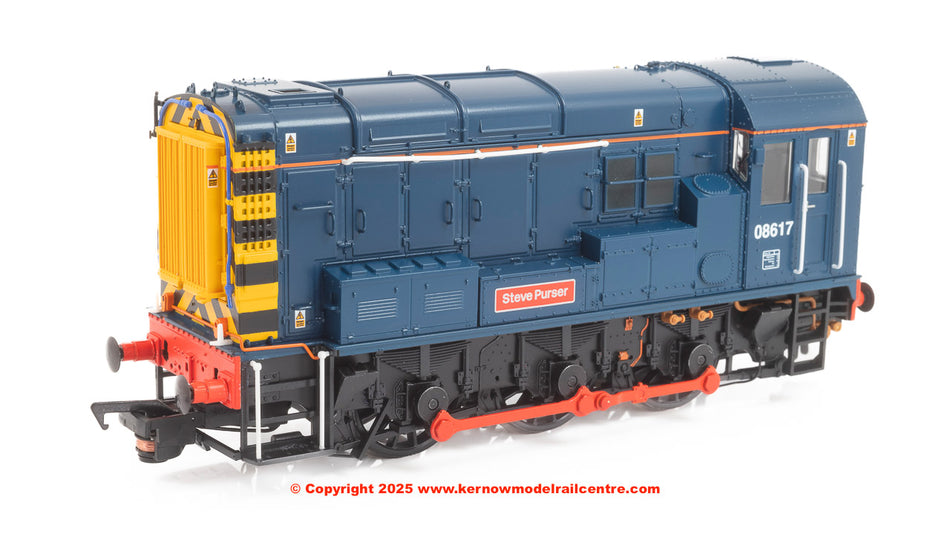 35-915SFX Bachmann Class 08 08617 'Steve Purser' BR Blue