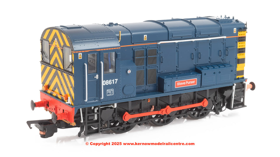35-915SFX Bachmann Class 08 08617 'Steve Purser' BR Blue