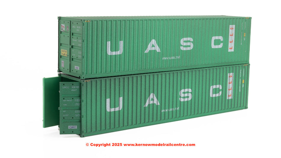 4F-028-226 Dapol 40ft High Cube Container UASC Twin Pack