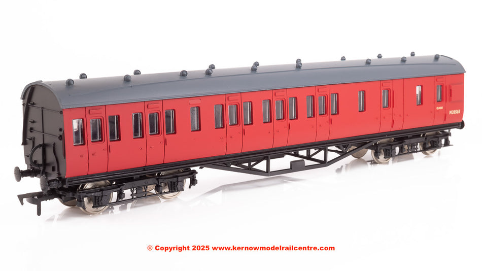 4P-010-202 Dapol 57ft Stanier Non-Corridor Brake BR Unlined Carm