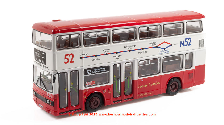 E28831 EFE Road Leyland Titan B15 London Coaches T343 Route 52
