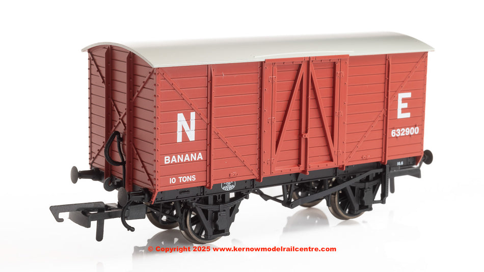 OR76BAN001C Oxford Rail GE Banana Van LNER (Pre 1937) 632900