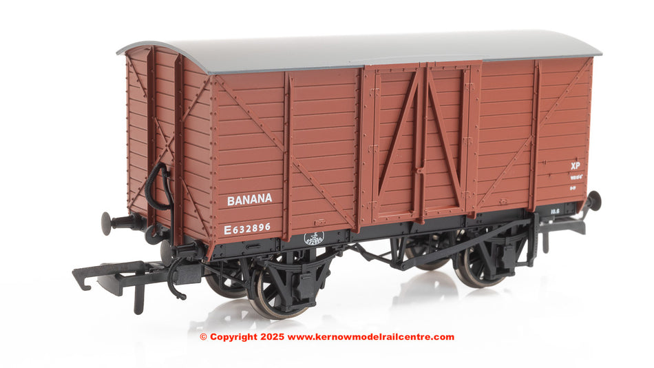 OR76BAN002B Oxford Rail GE Banana Van BR E632896