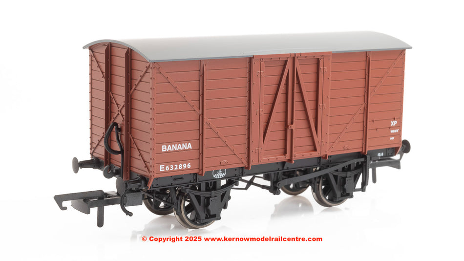 OR76BAN002B Oxford Rail GE Banana Van BR E632896