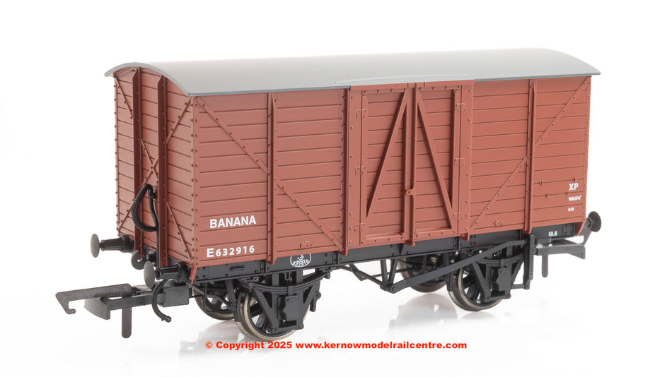 OR76BAN002C Oxford Rail GE Banana Van BR E632916