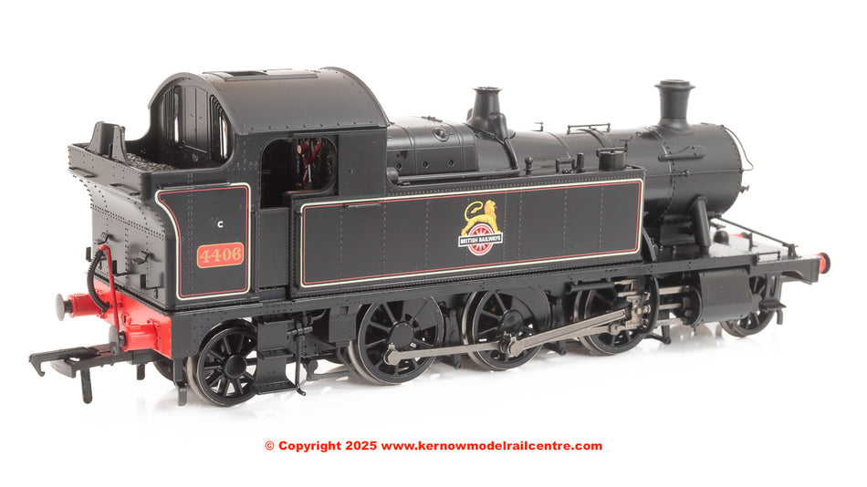951007 Rapido GWR 44xx No.4406 BR Early Crest Lined Black