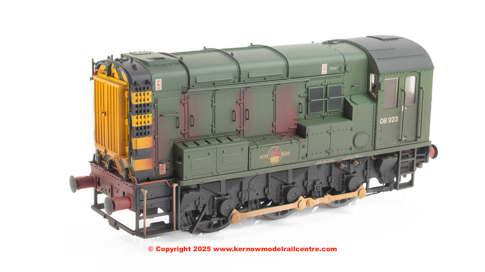 35-926 Bachmann Class 08 08923 BR Green (Wasp Stripes) [W]