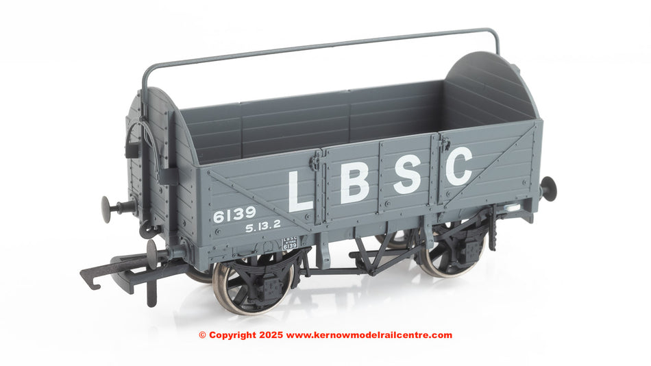 SB009W LBSC Diagram 1369 5 plank open wagon LBSC Grey