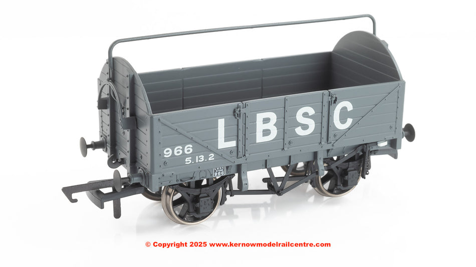 SB009X LBSC Diagram 1369 5 plank open wagon LBSC Grey