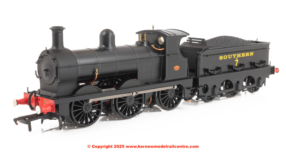 966004 Rapido SECR O1 No.A7 SR Lined Black (Egyptian Lettering)
