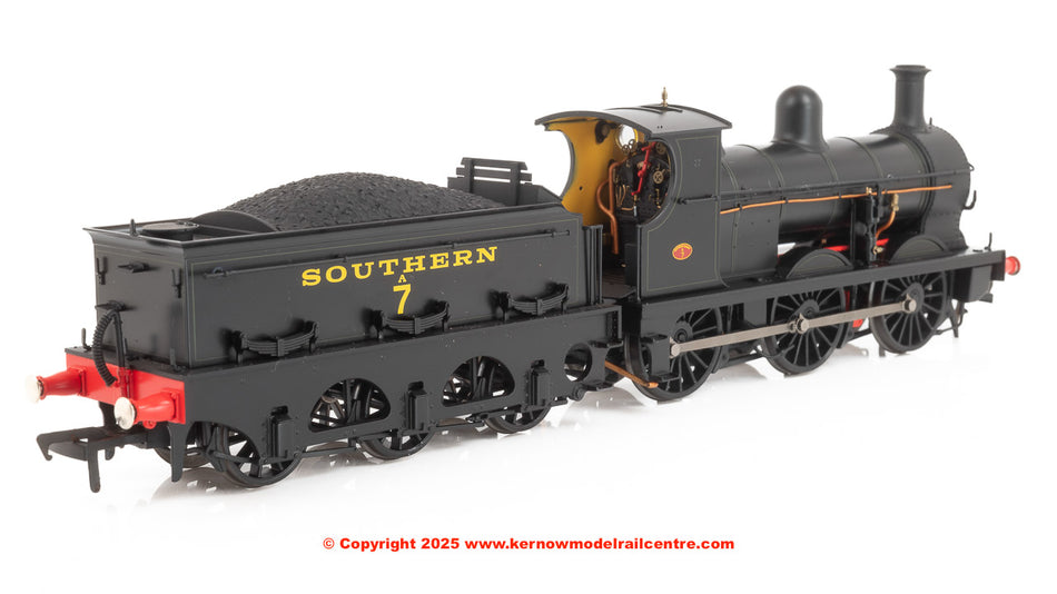 966004 Rapido SECR O1 No.A7 SR Lined Black (Egyptian Lettering)