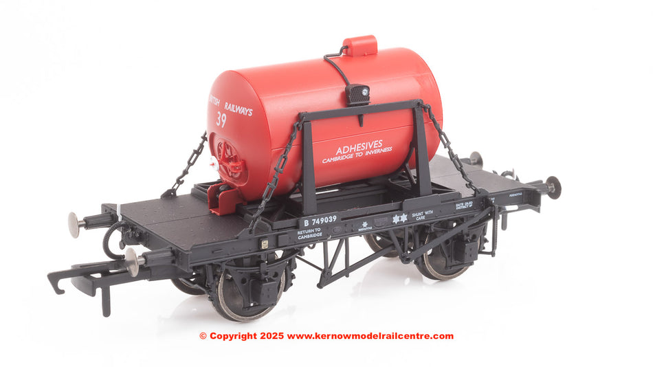 C3021 Clark Railworks Demountable Tank Wagon BR Adhesives