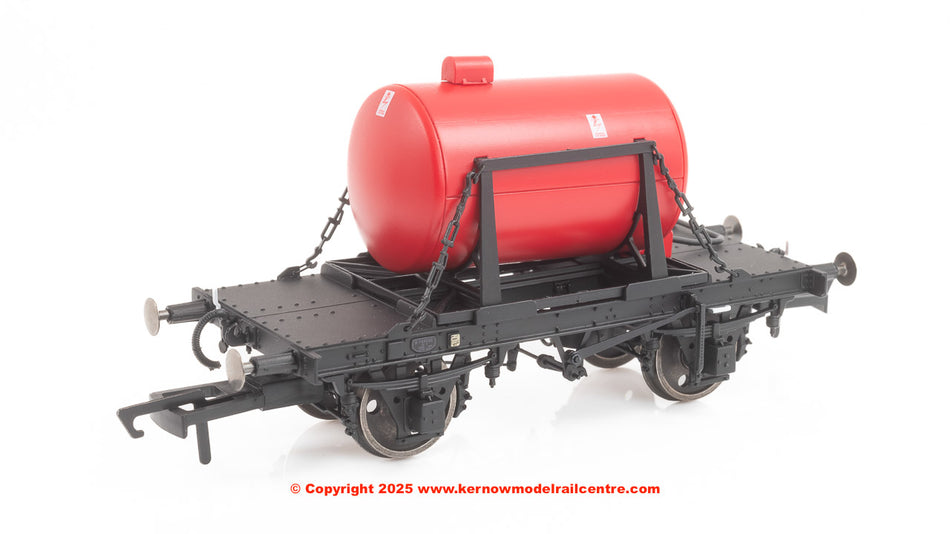 C3025 Clark Railworks Demountable Tank Wagon Plain Red