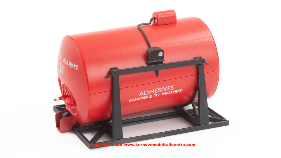 C6021 Clark Railworks Demountable Tank Load BR Adhesives