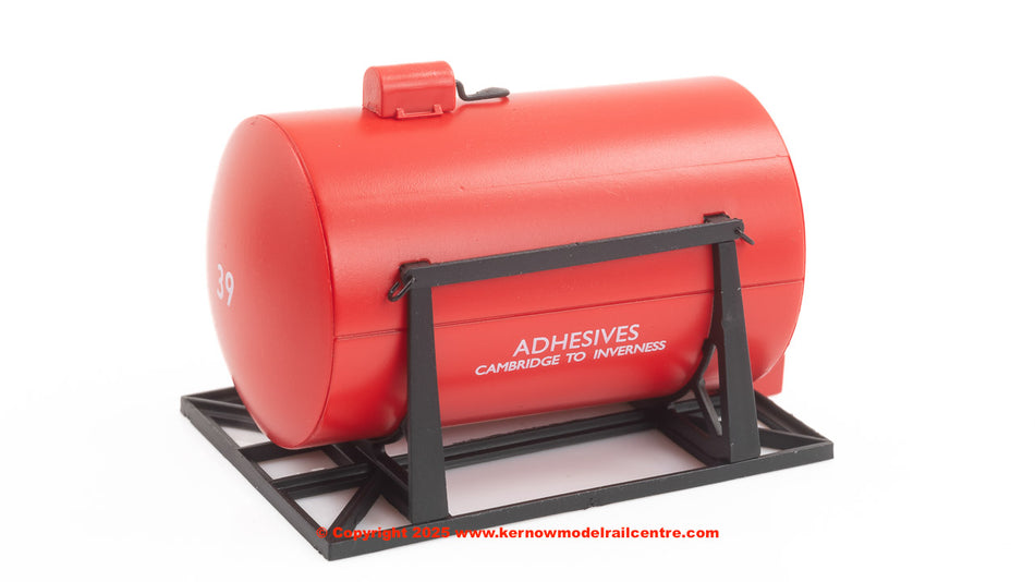 C6021 Clark Railworks Demountable Tank Load BR Adhesives