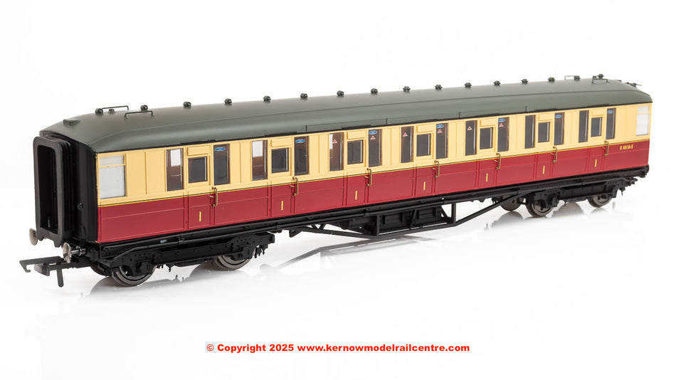 R40457 Hornby Gresley Corridor 1st Coach E10126E Crimson Cream
