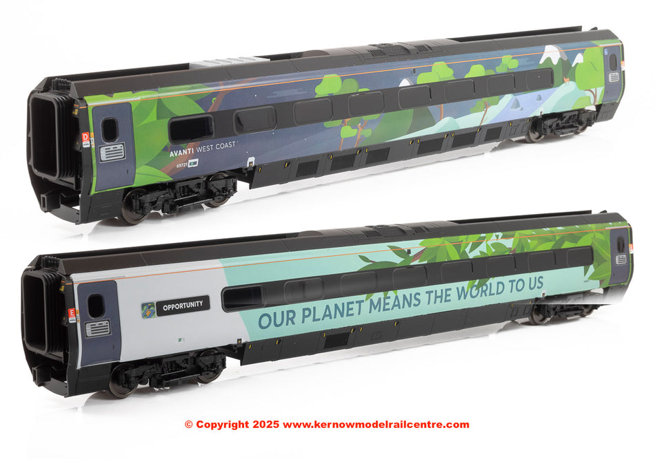 R40482 Hornby Avanti Class 390 Climate Change Livery Pack 2