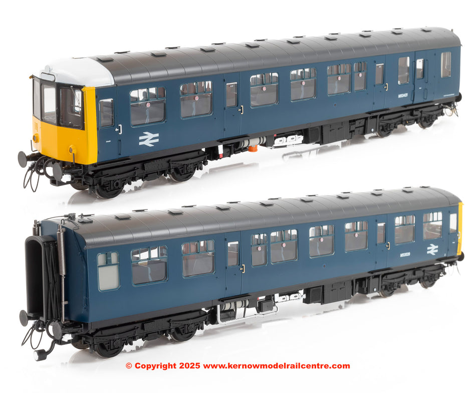 1455 Heljan Class 104 2 Car DMU Set in BR Blue livery NSE