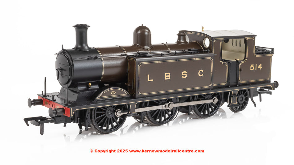 35-075ASF Bachmann LB&SCR E4 Tank 514 LBSC Lined Umber SOUND FIT