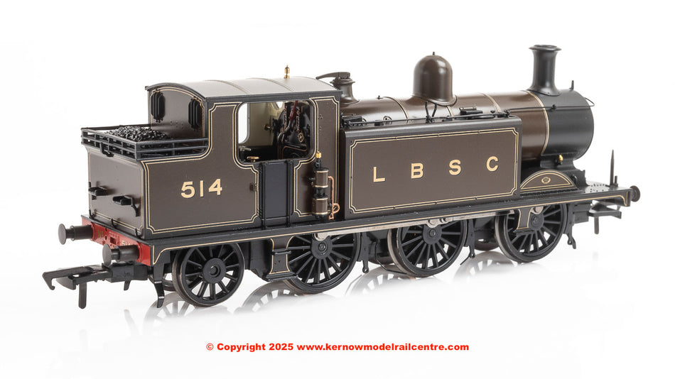 35-075ASF Bachmann LB&SCR E4 Tank 514 LBSC Lined Umber SOUND FIT