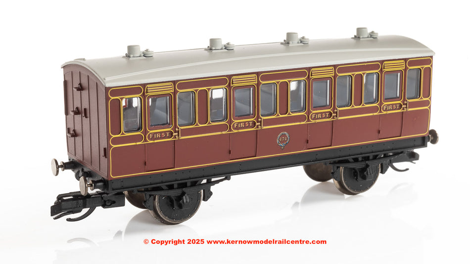 TT4055 Hornby LB&SCR 4 Wheel Coach 1st Class