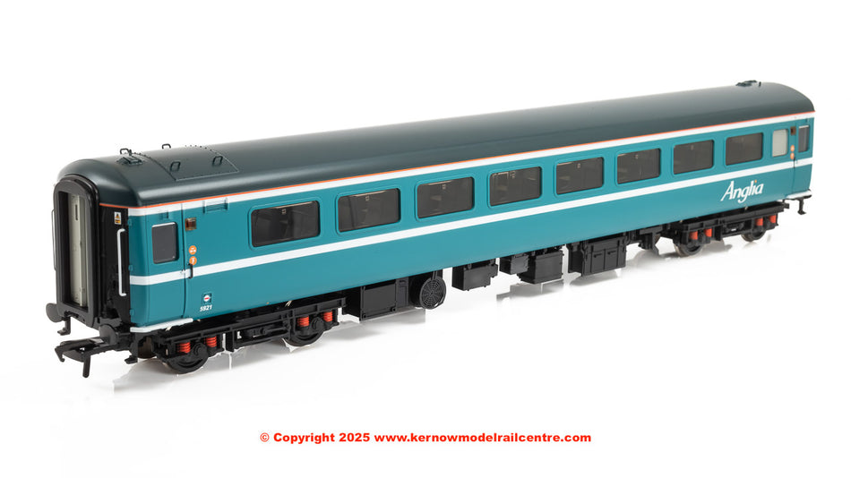 39-676DC Bachmann BR Mk2F TSO Tourist Second Open Anglia