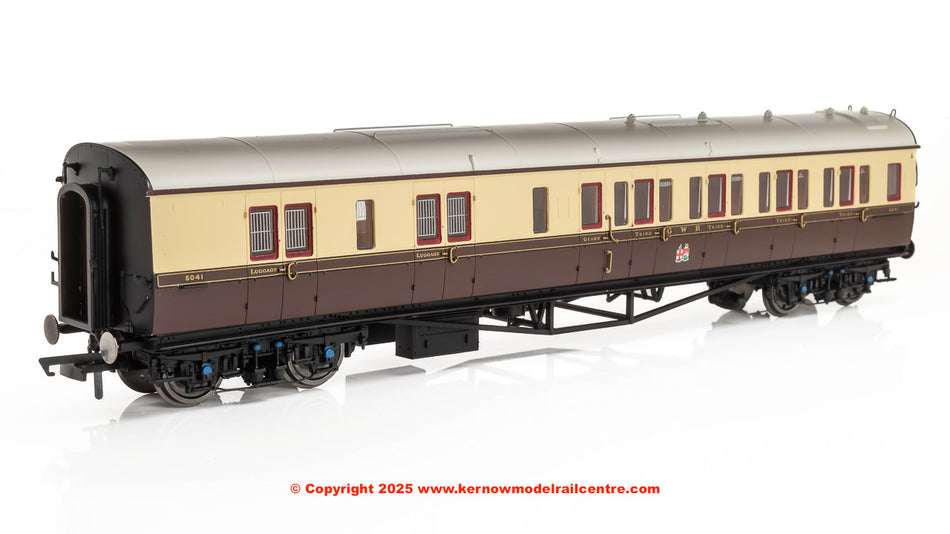 R40466 Hornby GWR Collett Bow End Coach Corridor BRK 3rd RH 5041