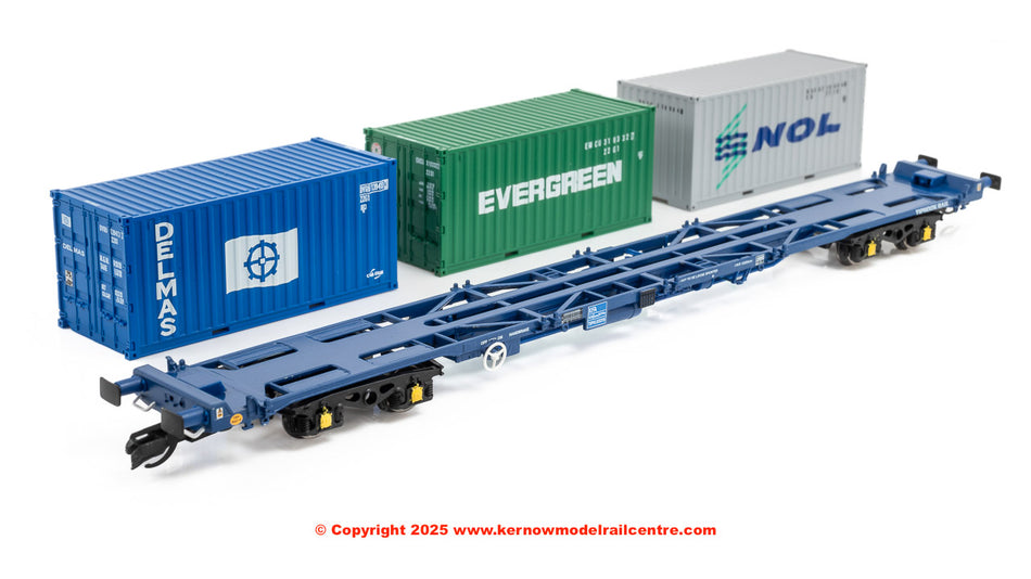TT6032 Hornby Touax KFA Container Wagon with 3x20 Containers