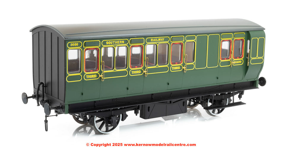 7P-020-553 Dapol Stroudley 4 Wheel Brake 3rd Southern