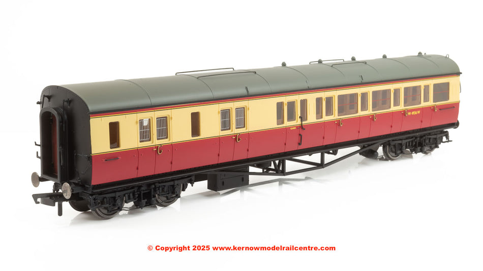 R40472 Hornby BR Collett Bow End Coach Corridor Brk 3rd LH