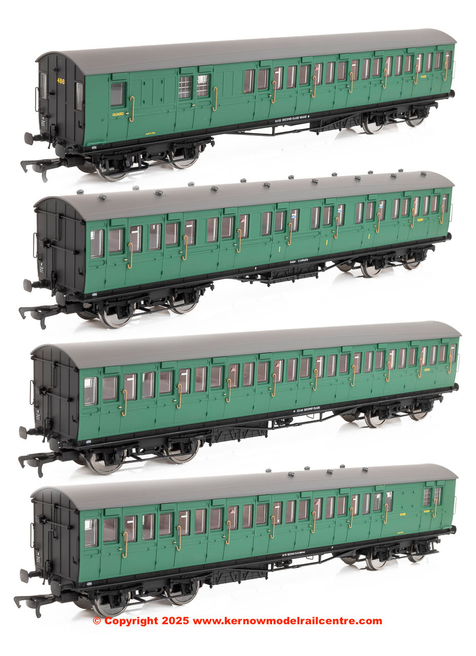 E86024 EFE Rail LBSCR 54ft Isle of Wight 4-Coach Pack BR (SR) G
