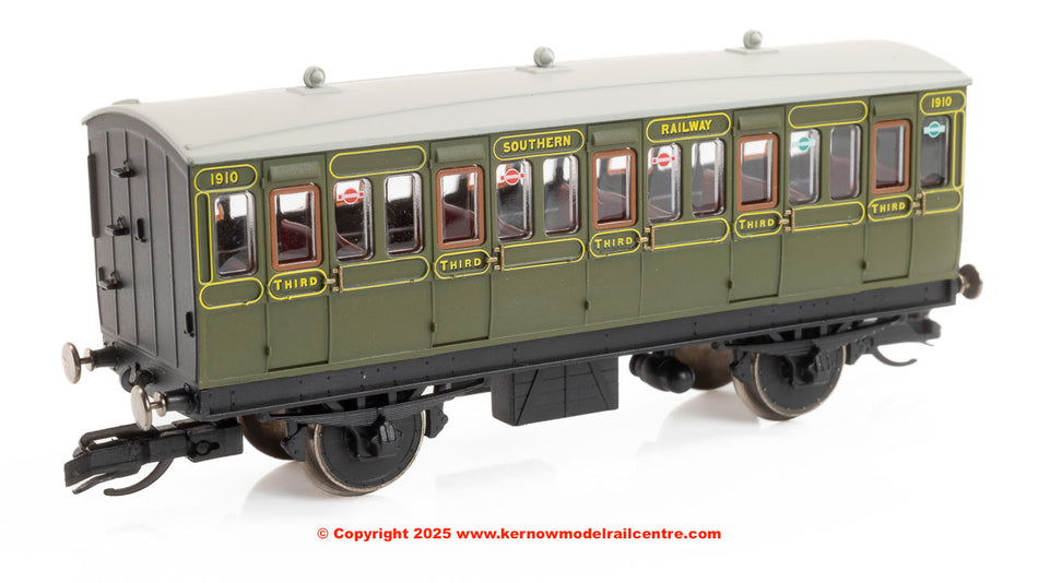 TT4052 Hornby SR 4 Wheel Coach 3rd Class