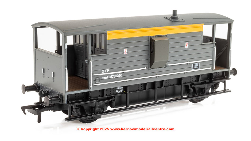 38-979 Bachmann LMS 20T Brake Van BR Engineers Grey & Yellow
